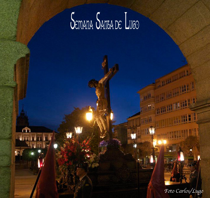Inicio de la semana santa en lugo